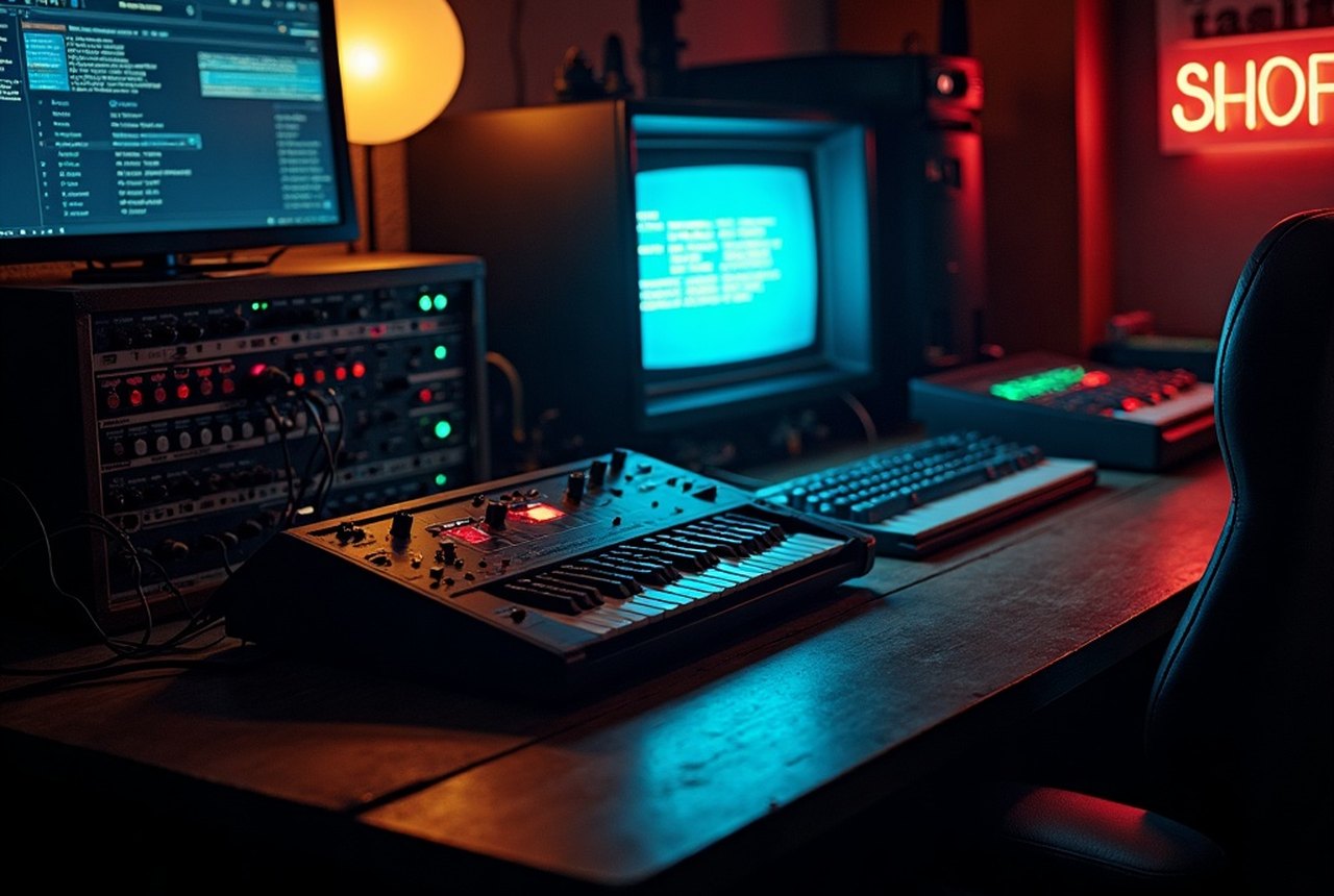 Commodore 64 or Atari 800XL keyboard computer